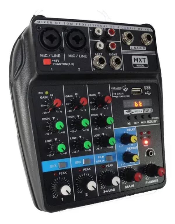 Console MXT MX-4BT de mistura 110V/220V