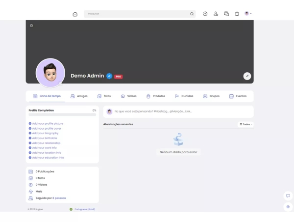 Plataforma Script PHP Profissional de Rede Social Monetizada